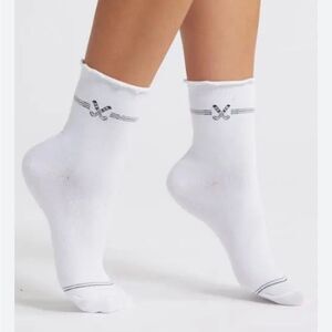 STEMS bundle crew 
Golf Lettuce Edge Ankle Socks - White
Winter plush cable grey